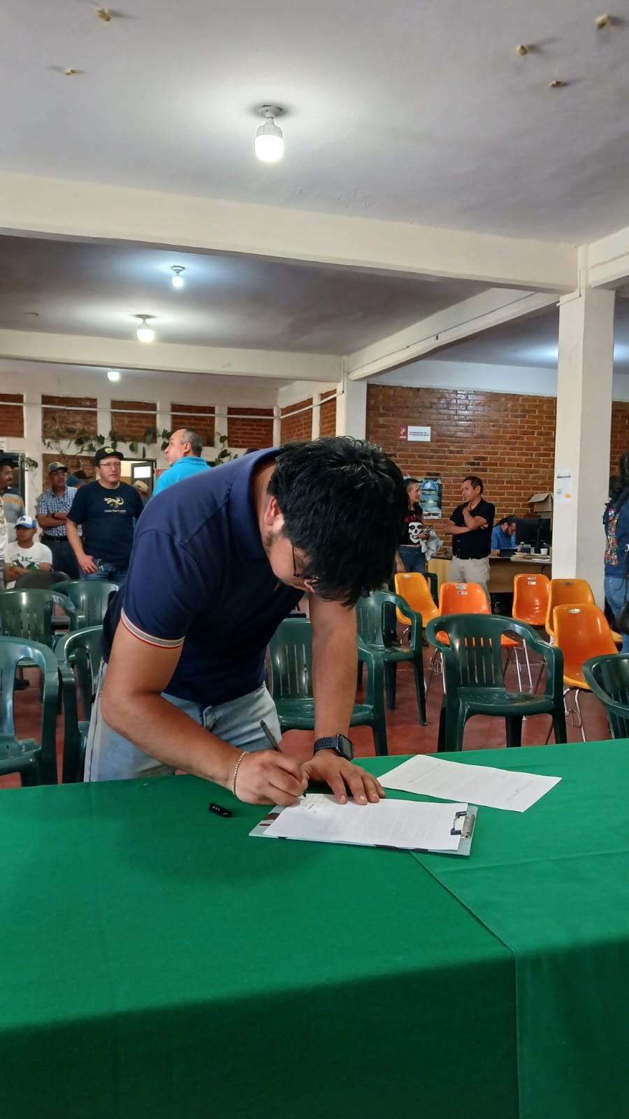 Registro de participantes